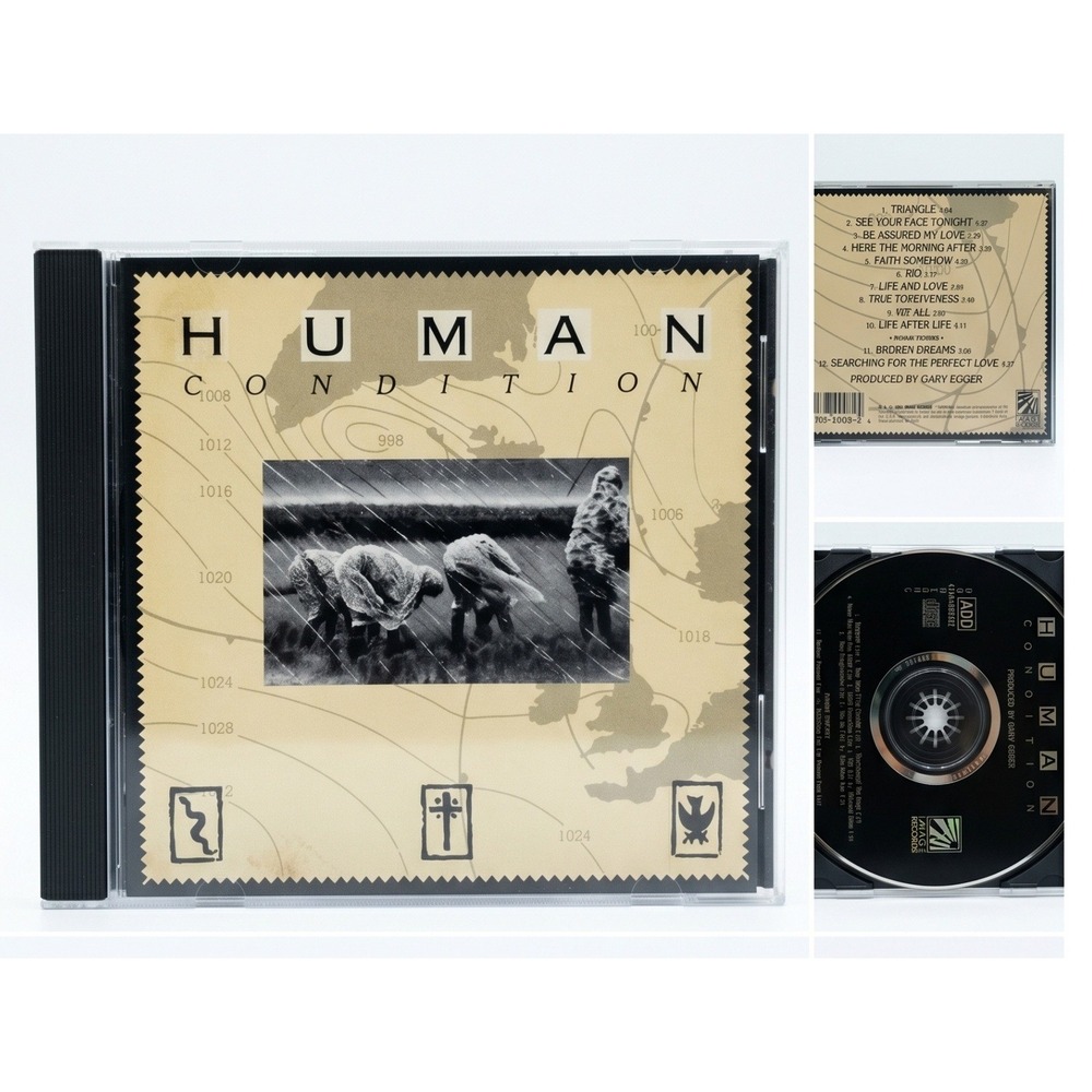 Human Condition CD 1991 Rare Christian Rock‎ AOR Melodic Rock Image Records Vint